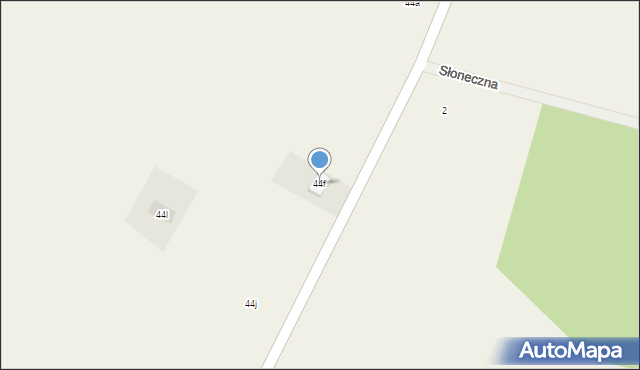 Ludwinowo, Ludwinowo, 44f, mapa Ludwinowo