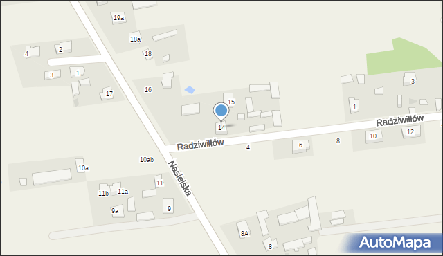 Ludwinowo Zegrzyńskie, Ludwinowo Zegrzyńskie, 14, mapa Ludwinowo Zegrzyńskie