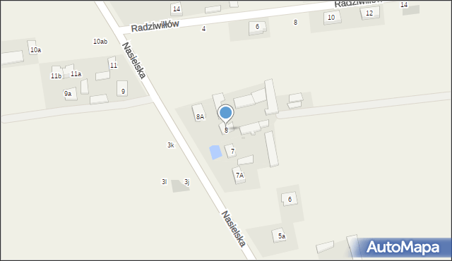 Ludwinowo Zegrzyńskie, Ludwinowo Zegrzyńskie, 8, mapa Ludwinowo Zegrzyńskie