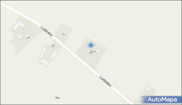 Ludzisko, Ludzisko, 49, mapa Ludzisko