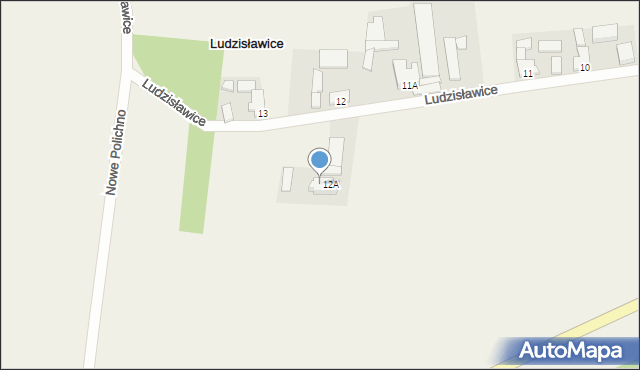 Ludzisławice, Ludzisławice, 12B, mapa Ludzisławice