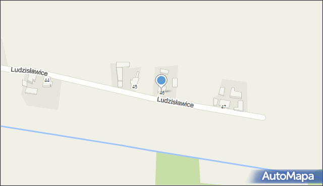 Ludzisławice, Ludzisławice, 46, mapa Ludzisławice