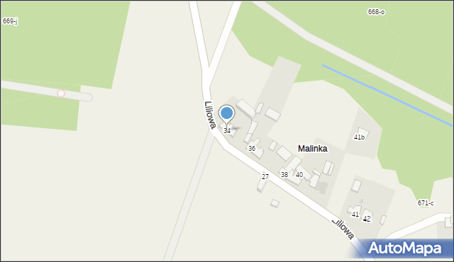 Ługi Ujskie, Ługi Ujskie, 34, mapa Ługi Ujskie