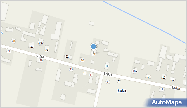 Łuka, Łuka, 18, mapa Łuka