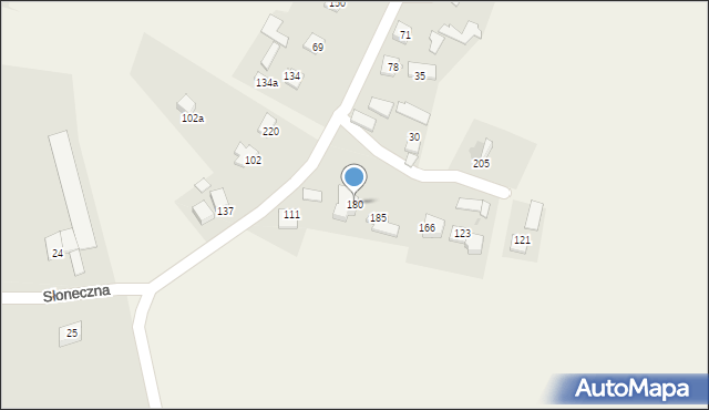 Łukanowice, Łukanowice, 160a, mapa Łukanowice