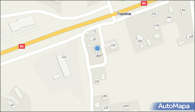 Łukanowice, Łukanowice, 16a, mapa Łukanowice