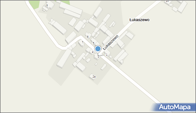 Łukaszewo, Łukaszewo, 2, mapa Łukaszewo