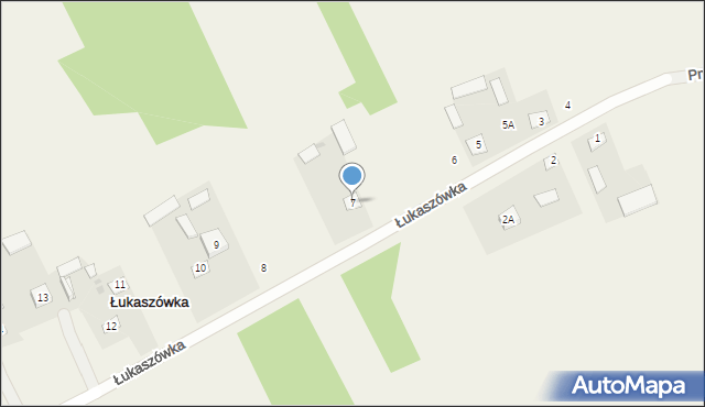 Łukaszówka, Łukaszówka, 7, mapa Łukaszówka