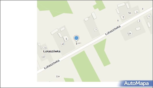 Łukaszówka, Łukaszówka, 8, mapa Łukaszówka