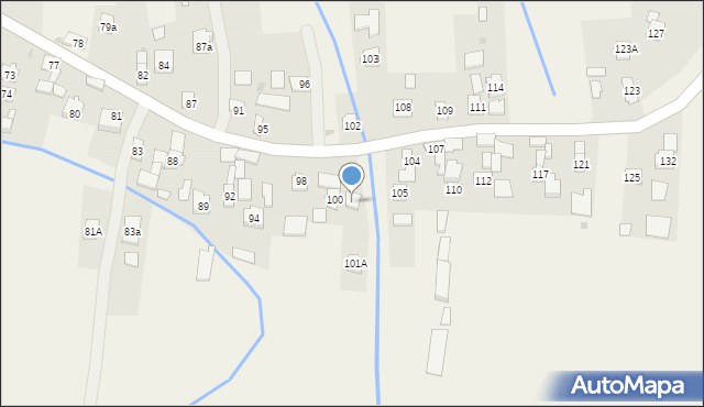 Łukawiec, Łukawiec, 101, mapa Łukawiec