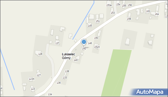 Łukawiec, Łukawiec, 142, mapa Łukawiec