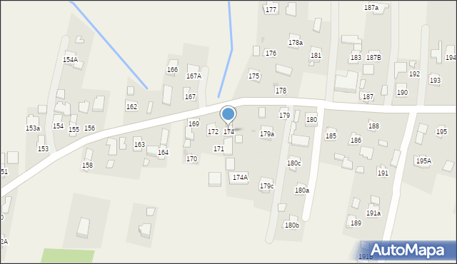 Łukawiec, Łukawiec, 174, mapa Łukawiec