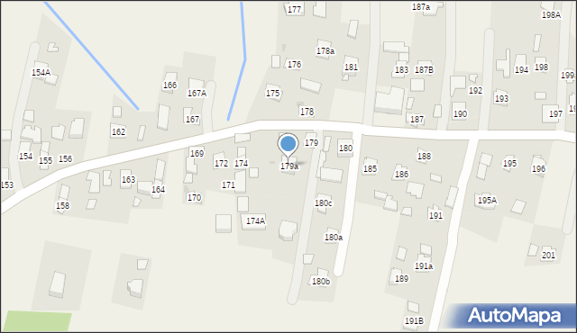 Łukawiec, Łukawiec, 179a, mapa Łukawiec