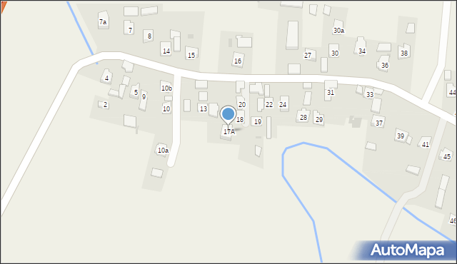 Łukawiec, Łukawiec, 17A, mapa Łukawiec