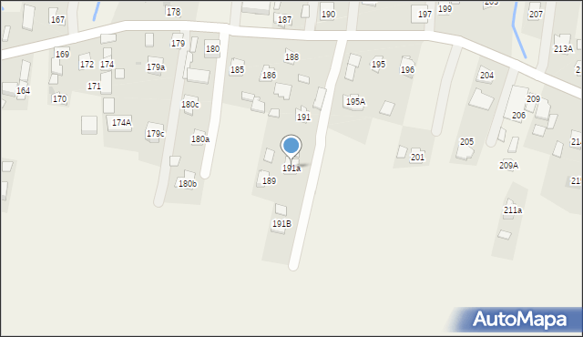 Łukawiec, Łukawiec, 191a, mapa Łukawiec