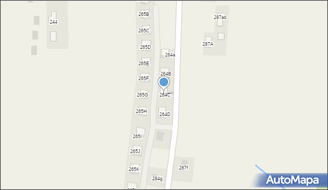 Łukawiec, Łukawiec, 264C, mapa Łukawiec