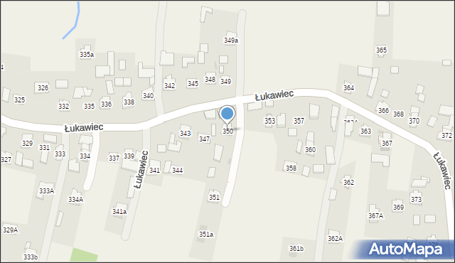 Łukawiec, Łukawiec, 350, mapa Łukawiec