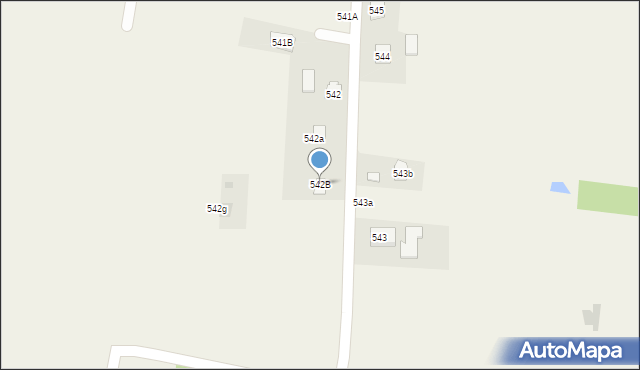 Łukawiec, Łukawiec, 542B, mapa Łukawiec
