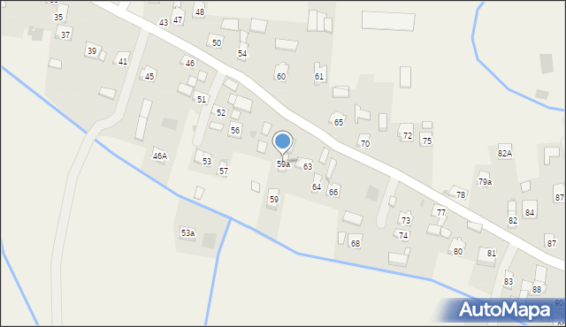 Łukawiec, Łukawiec, 59a, mapa Łukawiec