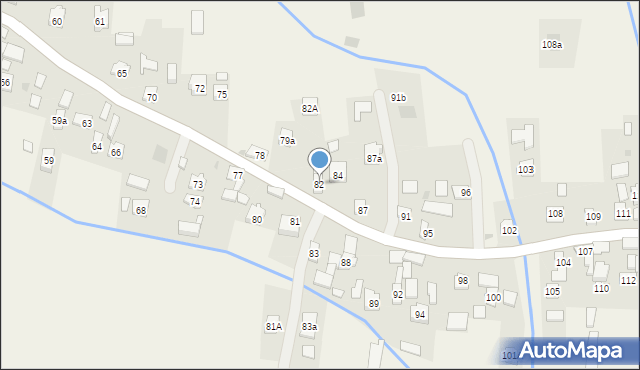 Łukawiec, Łukawiec, 82, mapa Łukawiec