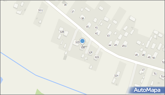 Łukawiec, Łukawiec, 32E, mapa Łukawiec