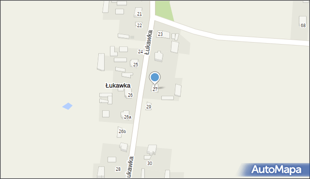 Łukawka, Łukawka, 27, mapa Łukawka