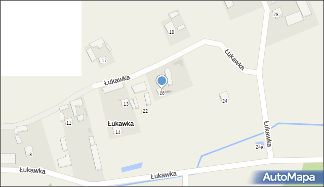 Łukawka, Łukawka, 16, mapa Łukawka