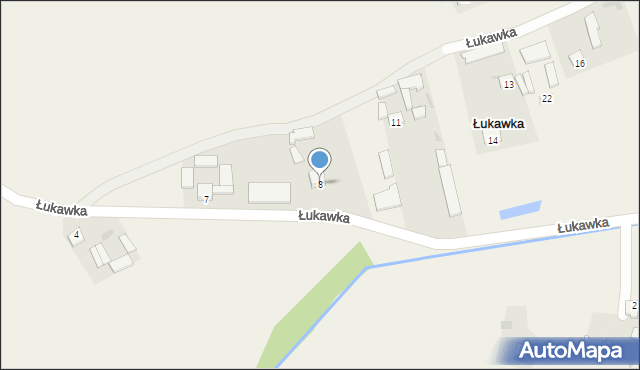 Łukawka, Łukawka, 8, mapa Łukawka