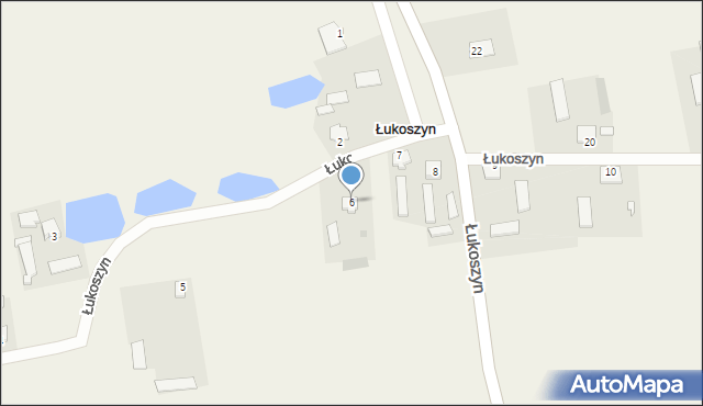 Łukoszyn, Łukoszyn, 6, mapa Łukoszyn