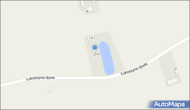 Łukoszyno-Borki, Łukoszyno-Borki, 17, mapa Łukoszyno-Borki