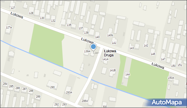 Łukowa, Łukowa, 140A, mapa Łukowa