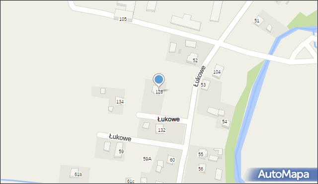 Łukowe, Łukowe, 128, mapa Łukowe