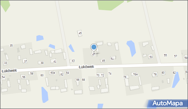 Łukówek, Łukówek, 47, mapa Łukówek