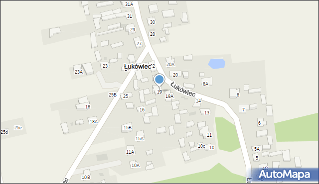Łukówiec, Łukówiec, 19, mapa Łukówiec