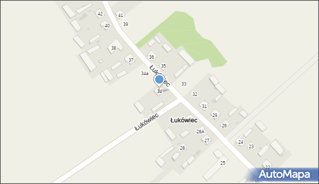 Łukówiec, Łukówiec, 34, mapa Łukówiec