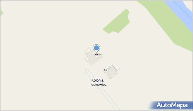 Łukówiec, Łukówiec, 57, mapa Łukówiec