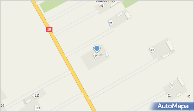 Łukówiec, Łukówiec, 94, mapa Łukówiec