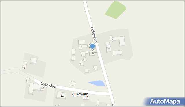 Łukowiec, Łukowiec, 6, mapa Łukowiec