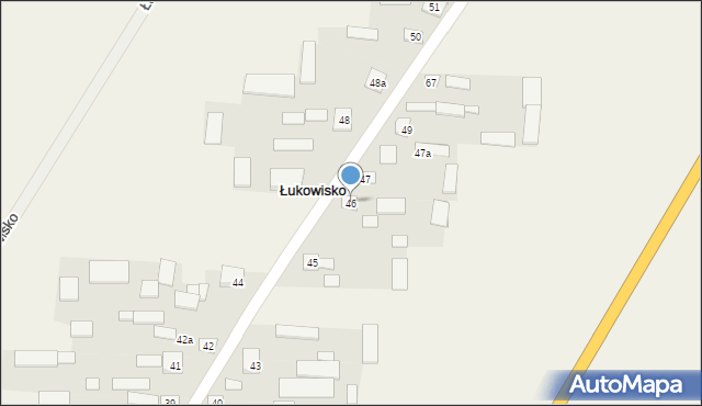 Łukowisko, Łukowisko, 46, mapa Łukowisko