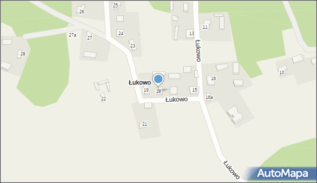 Łukowo, Łukowo, 18, mapa Łukowo