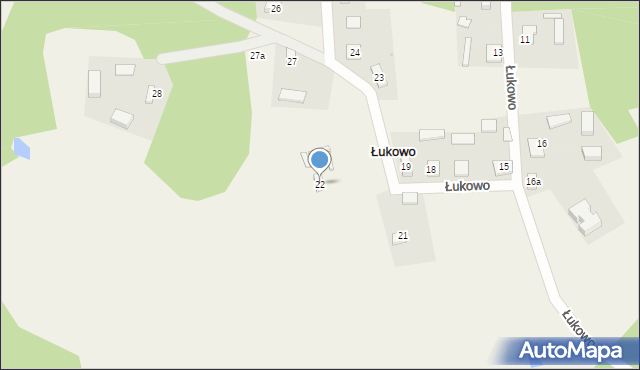 Łukowo, Łukowo, 22, mapa Łukowo