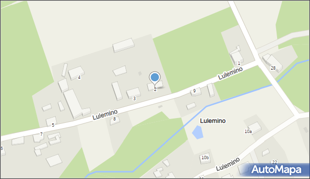 Lulemino, Lulemino, 2, mapa Lulemino