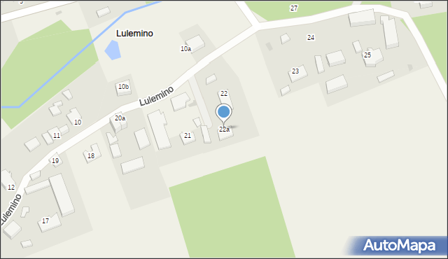 Lulemino, Lulemino, 22a, mapa Lulemino