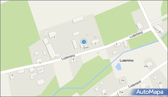 Lulemino, Lulemino, 3, mapa Lulemino