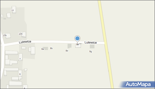 Lulewice, Lulewice, 8e, mapa Lulewice