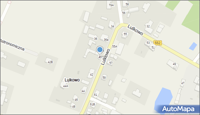 Lulkowo, Lulkowo, 40, mapa Lulkowo