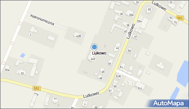 Lulkowo, Lulkowo, 44b, mapa Lulkowo