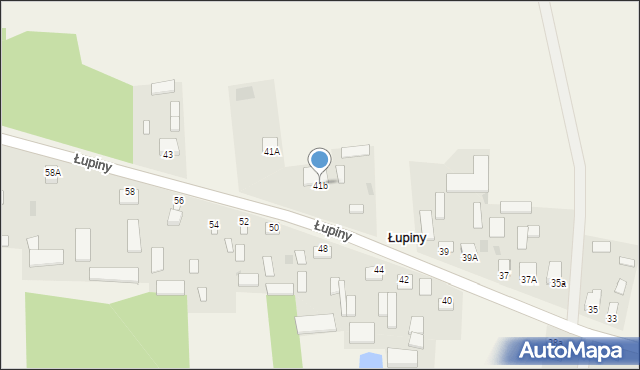 Łupiny, Łupiny, 41b, mapa Łupiny