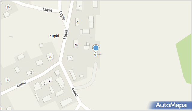 Łupki, Łupki, 5b, mapa Łupki