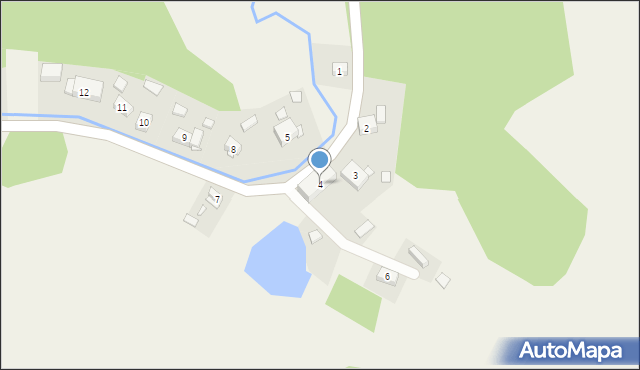 Łupki, Łupki, 4, mapa Łupki